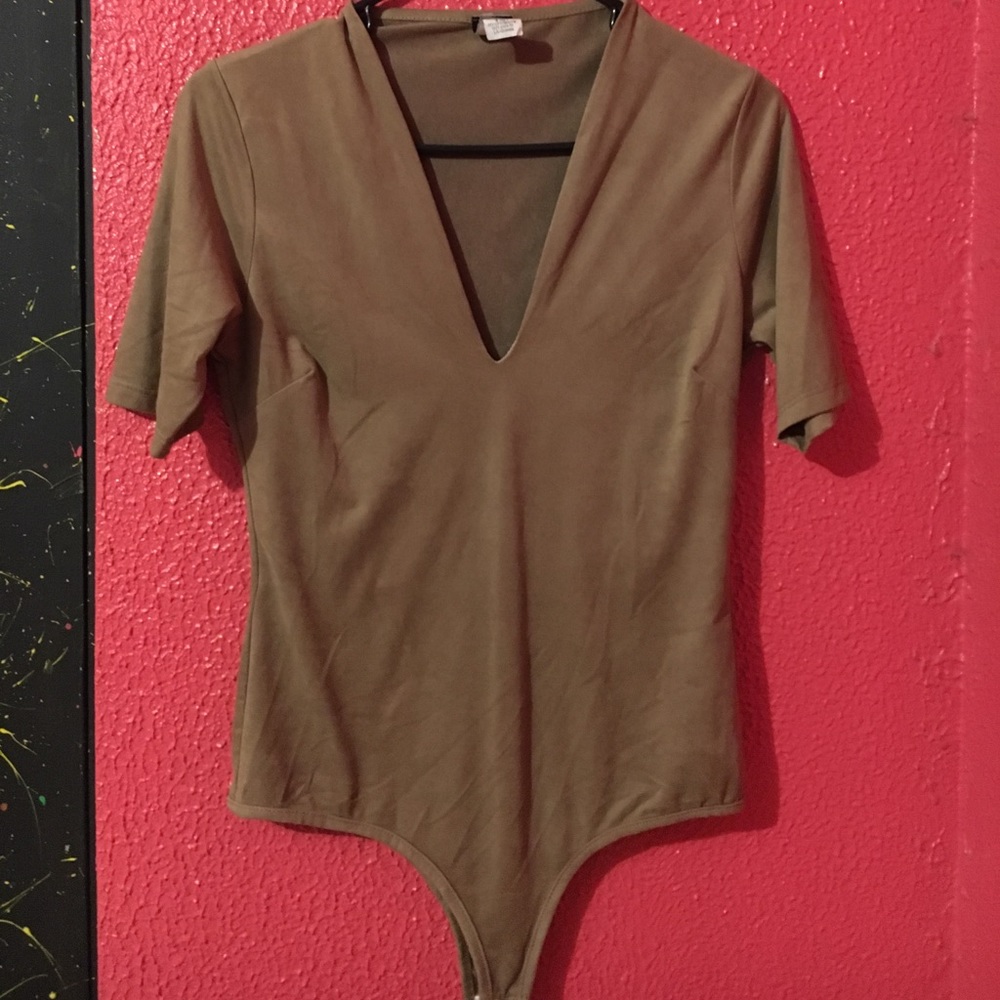 Tan color sway onesie
