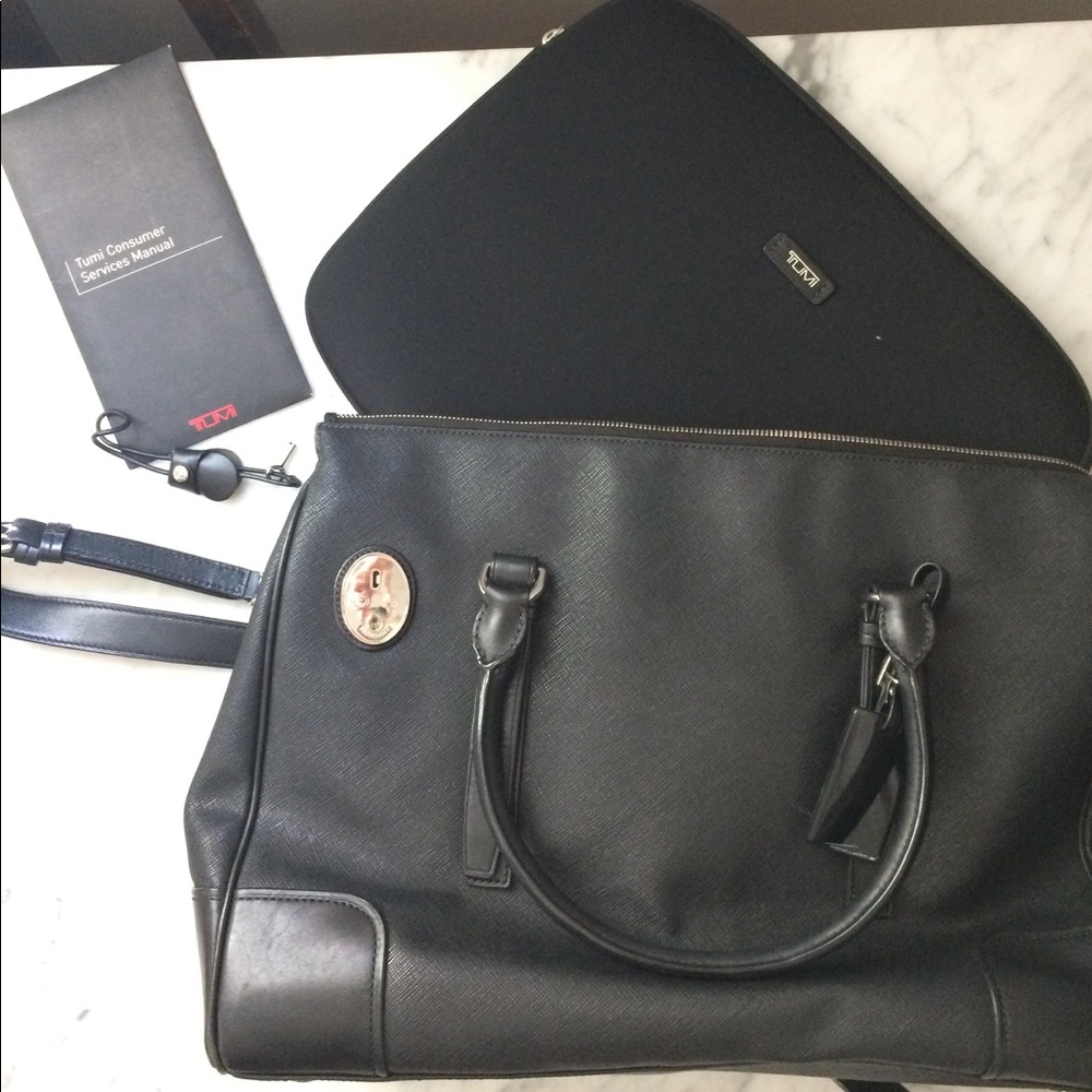 Tumi villa lucca city tote laptop briefcase