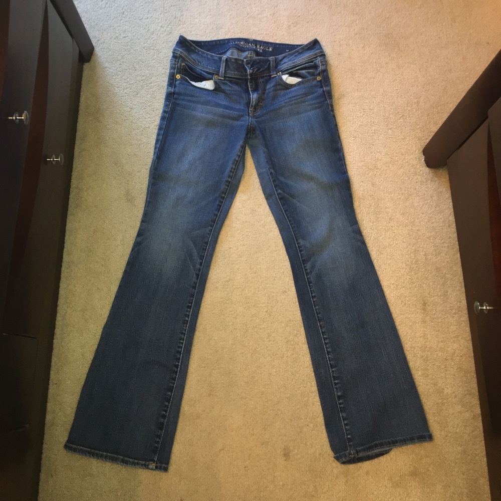 American Eagle Super Stretch Kickboot jeans