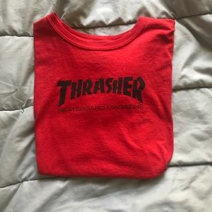 Red Thrasher T Shirt ✨