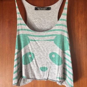 Panda Crop Top