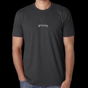 Groovy Soft Feel T-Shirt, Charcoal