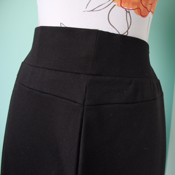 🥑 Papaya Black Pleather and cotton Leggings - Picture 8 of 8