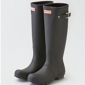 Black Original Women's Hunter Boots-NEVER WORN!