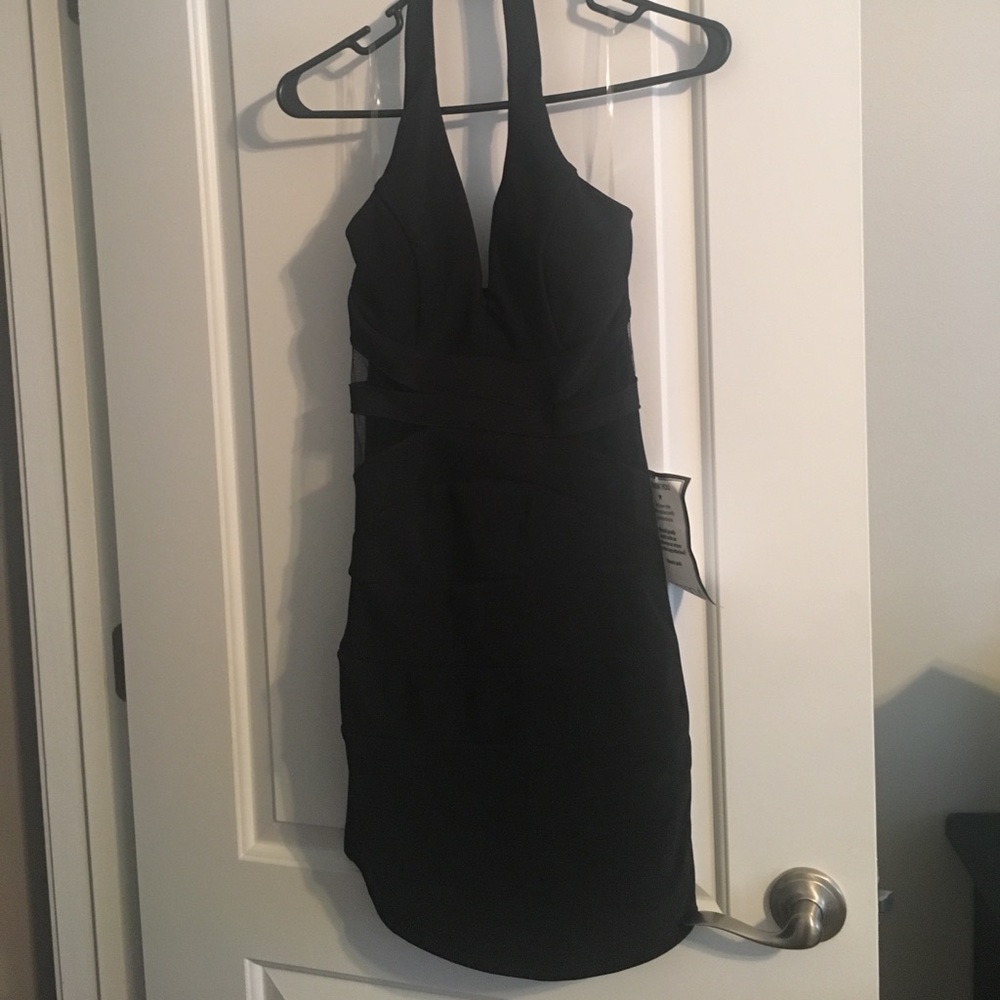 Little black dress! Sexy and sheer- new with tags!