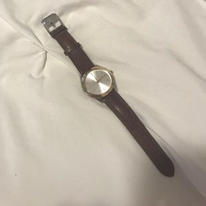 Michael Kors leather banded watch