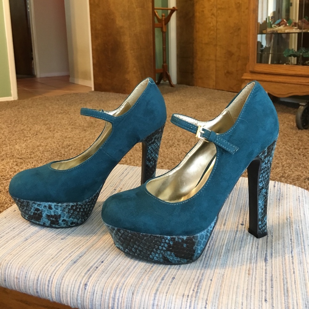 G by Guess platform heels!