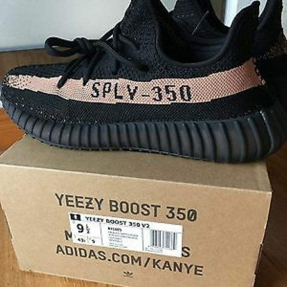 Adidas Yeezy 350 Boost V2 "Black/Copper - Picture 8 of 8