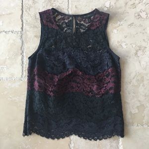 NWOT Banana Republic Factory Lace Top