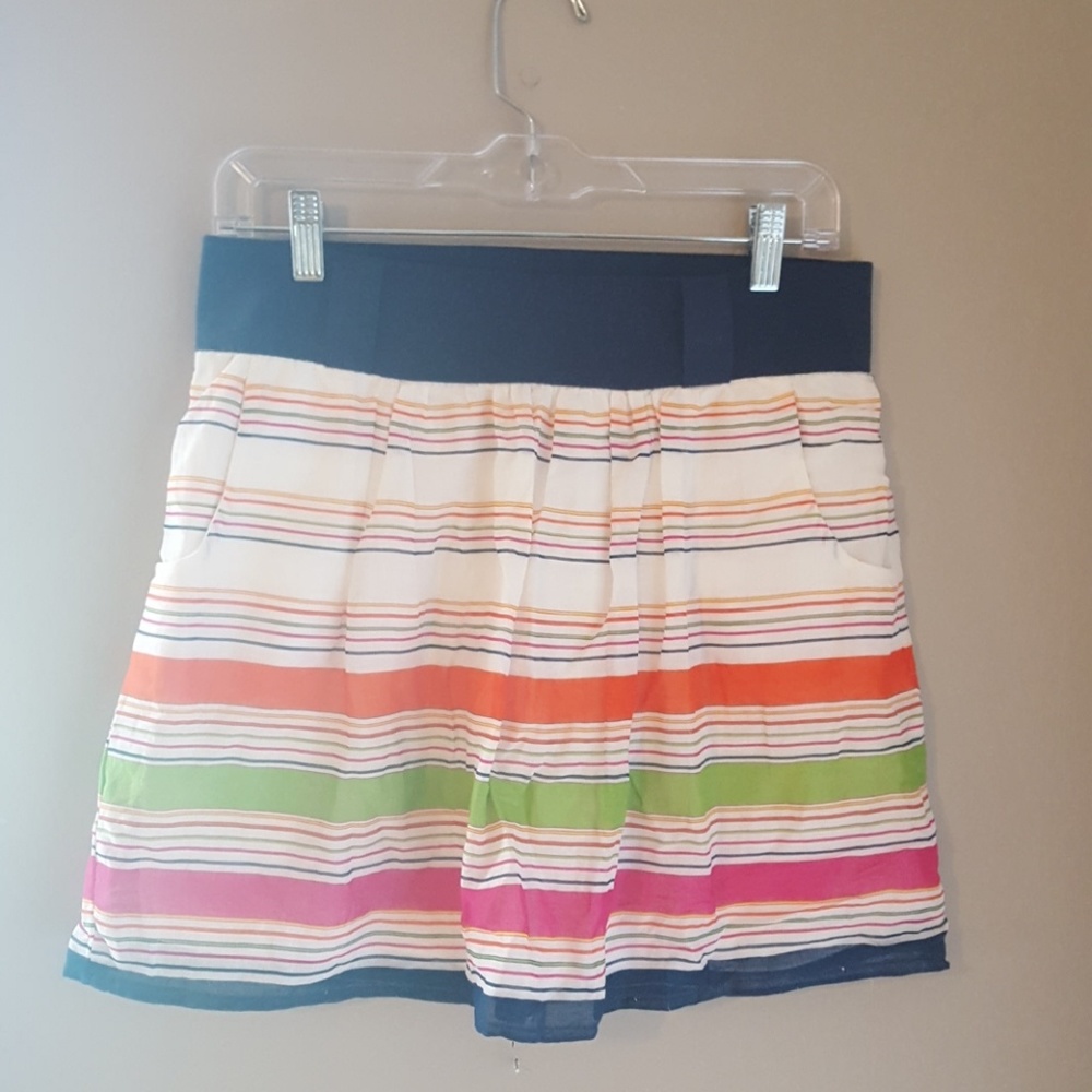 Colorful mini skirt