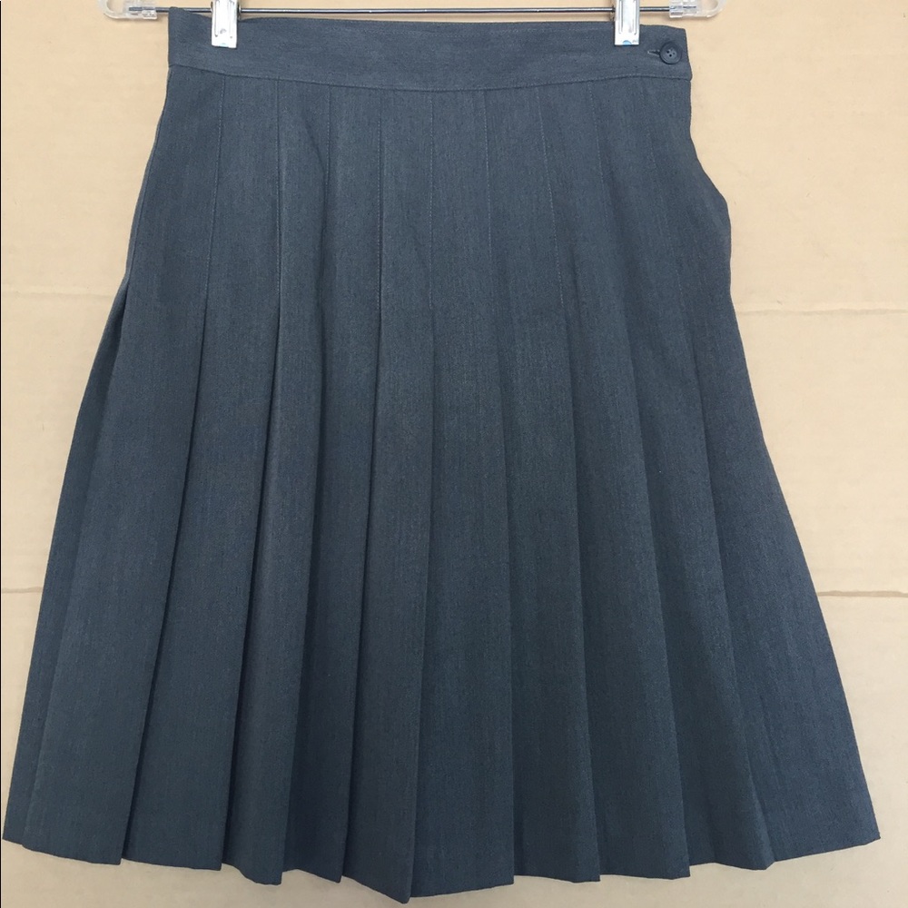 Sag Harbor Petite Gray Skirt