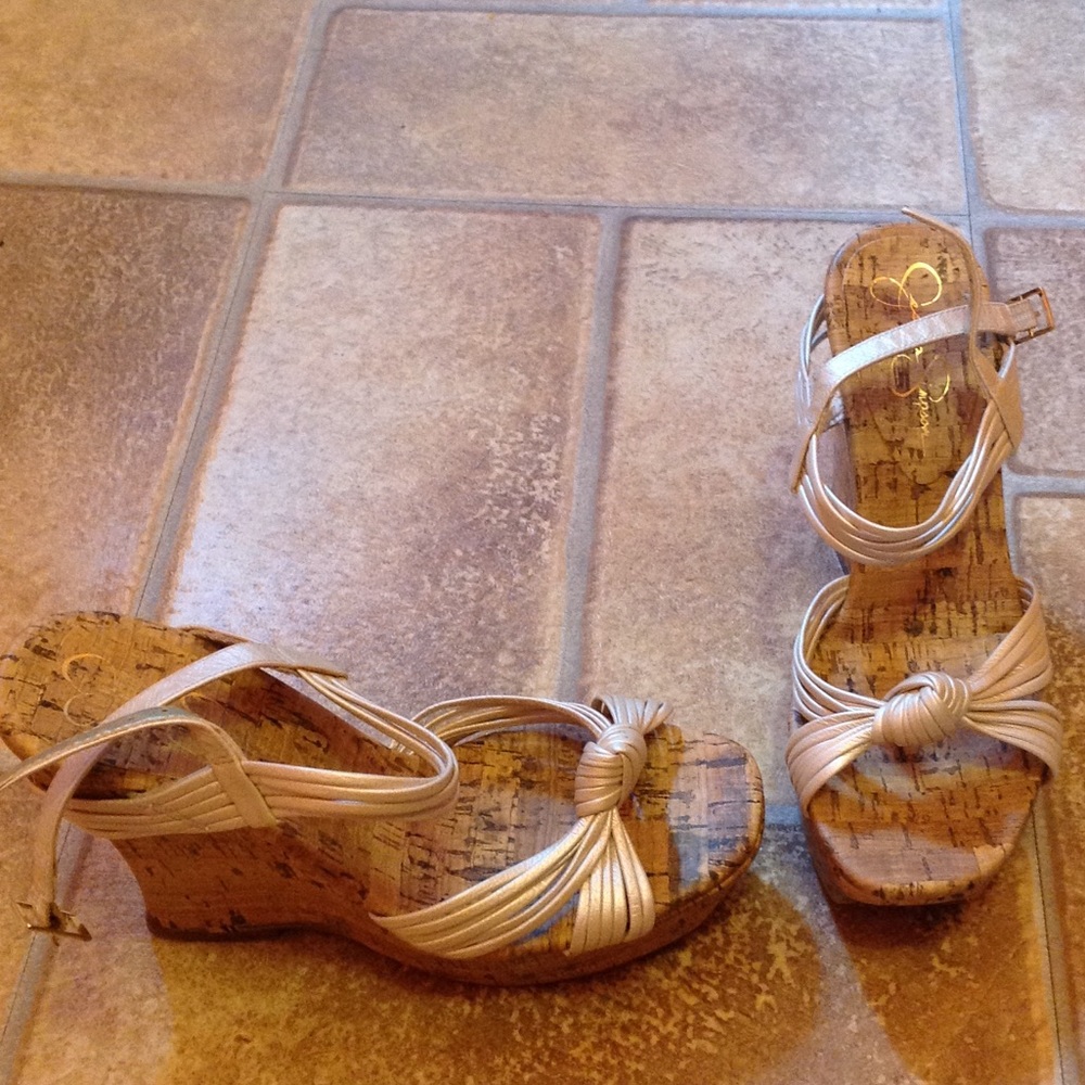 Jessica Simpson wedges