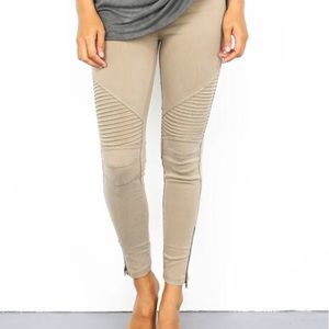 Khaki Jeggings