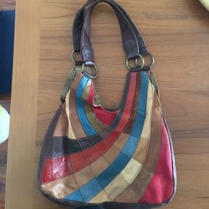 Lucky Brand hobo leather purse