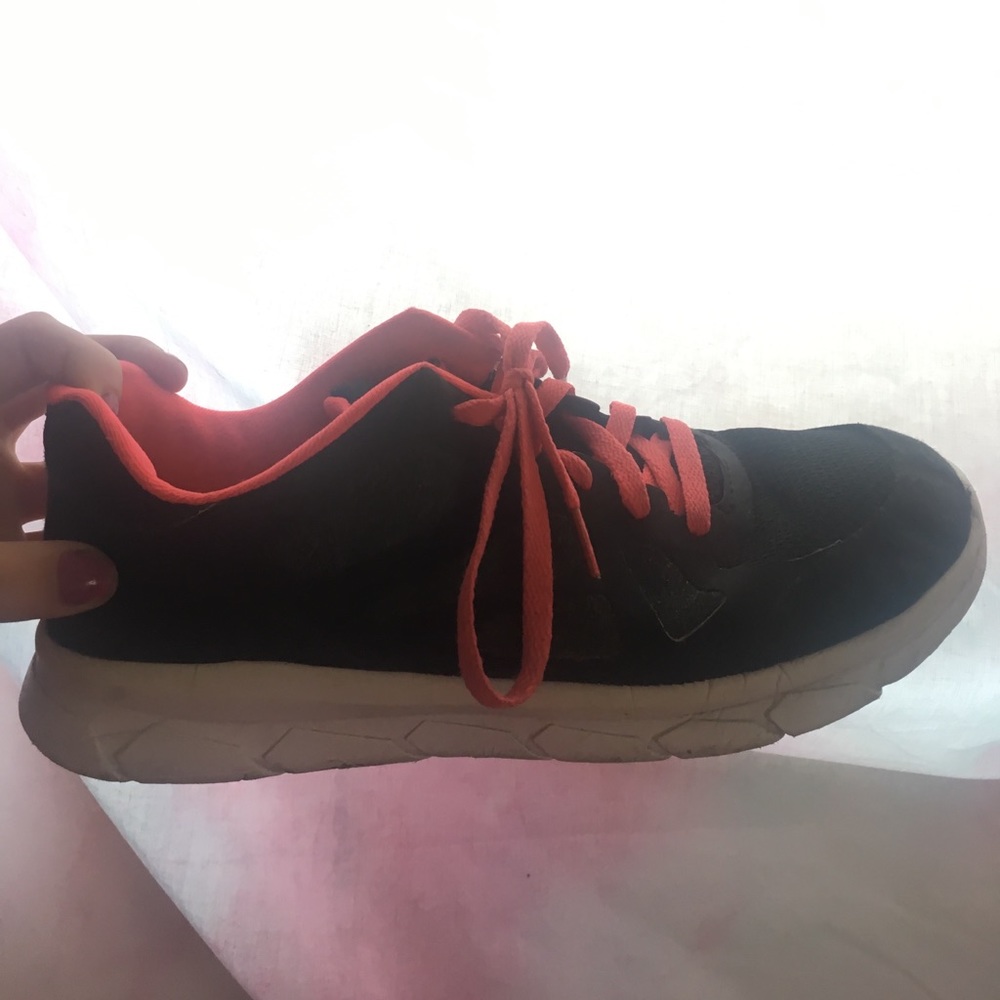 Pink Lace Running Shoes