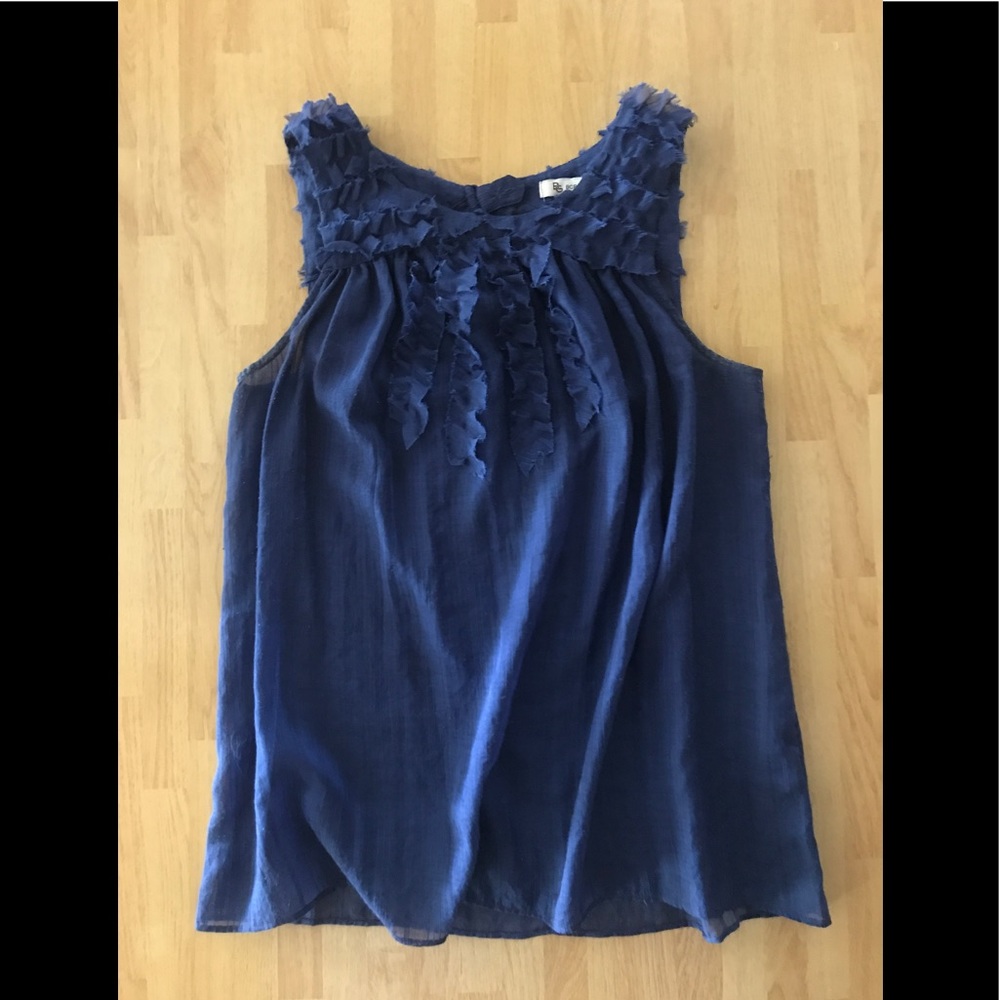 BCBGeneration Ruffled Dress Tank