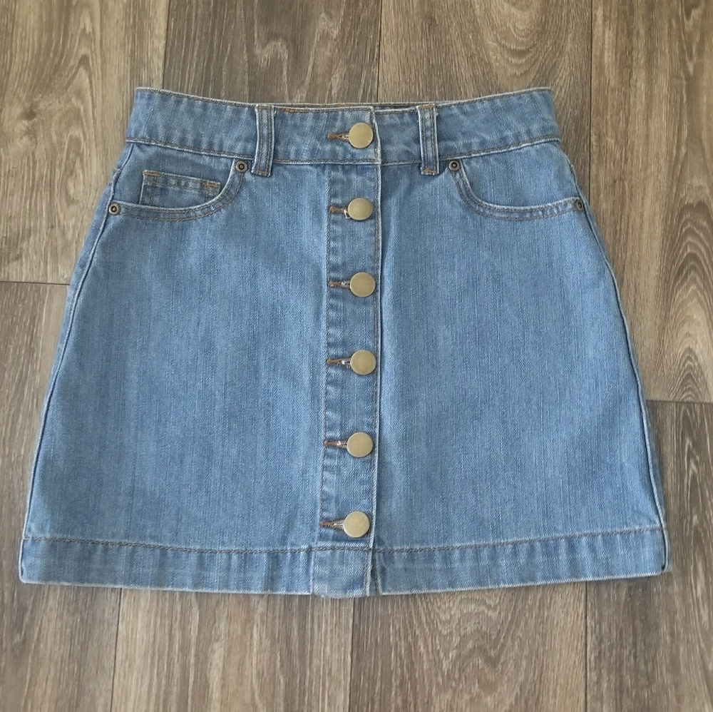 Jean skirt