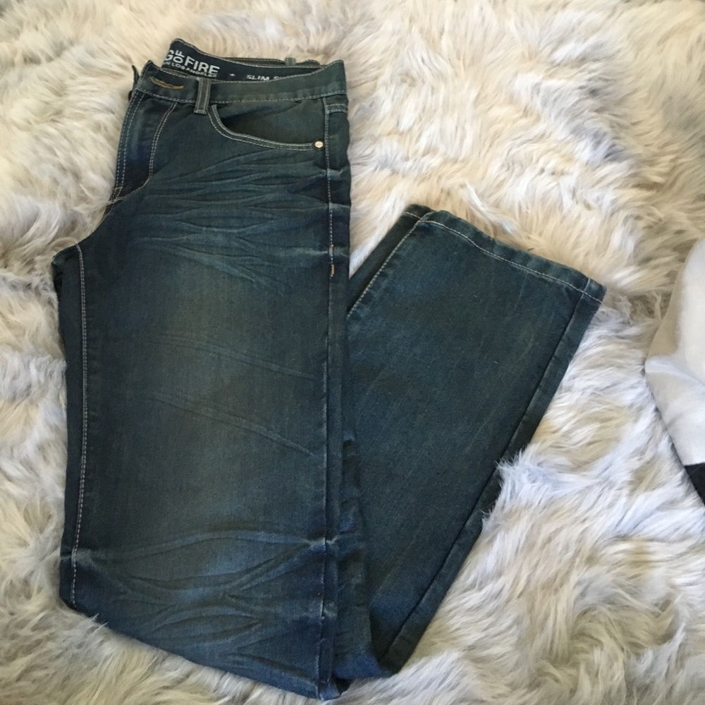 Slim Straight Jeans