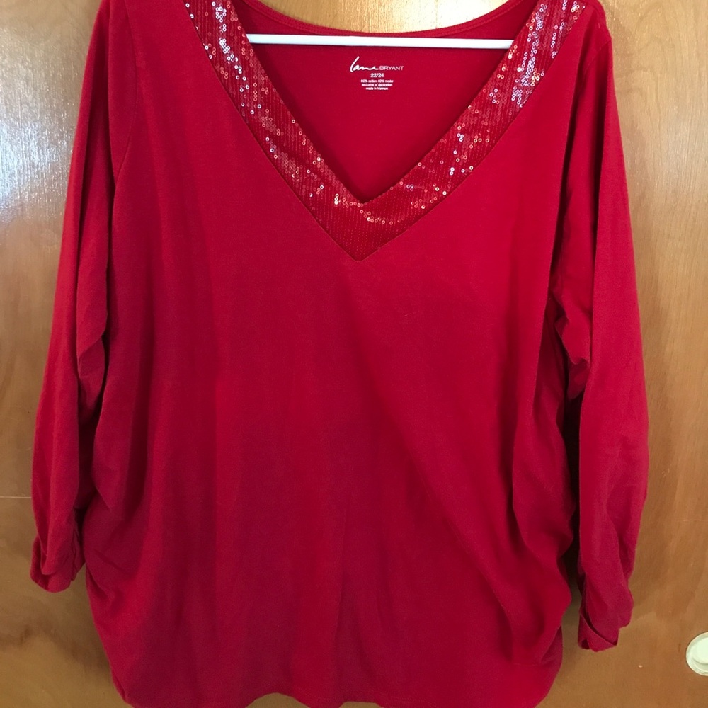 Lane Bryant 3/4 sleeve