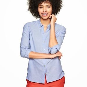 Soft chambray button down
