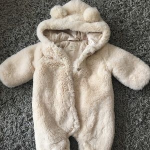 Fur Jumpsuit w/ Ears 😍👶