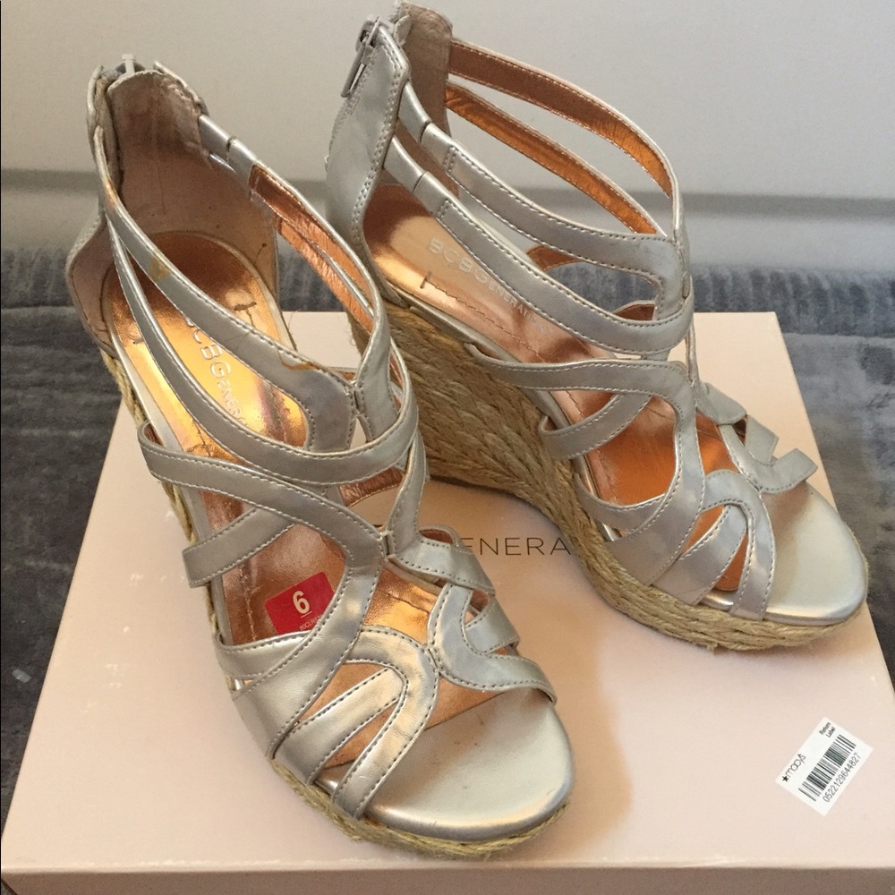 BCBGeneration Malala platform wedge sandal