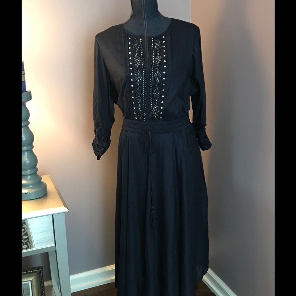 Lane Bryant Drawstring Waist Dress