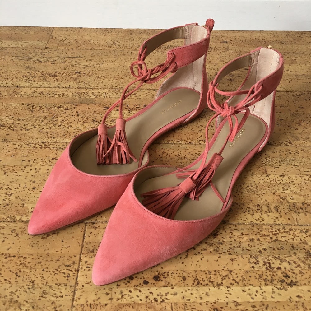 NIB Ethel Suede Tassel flat