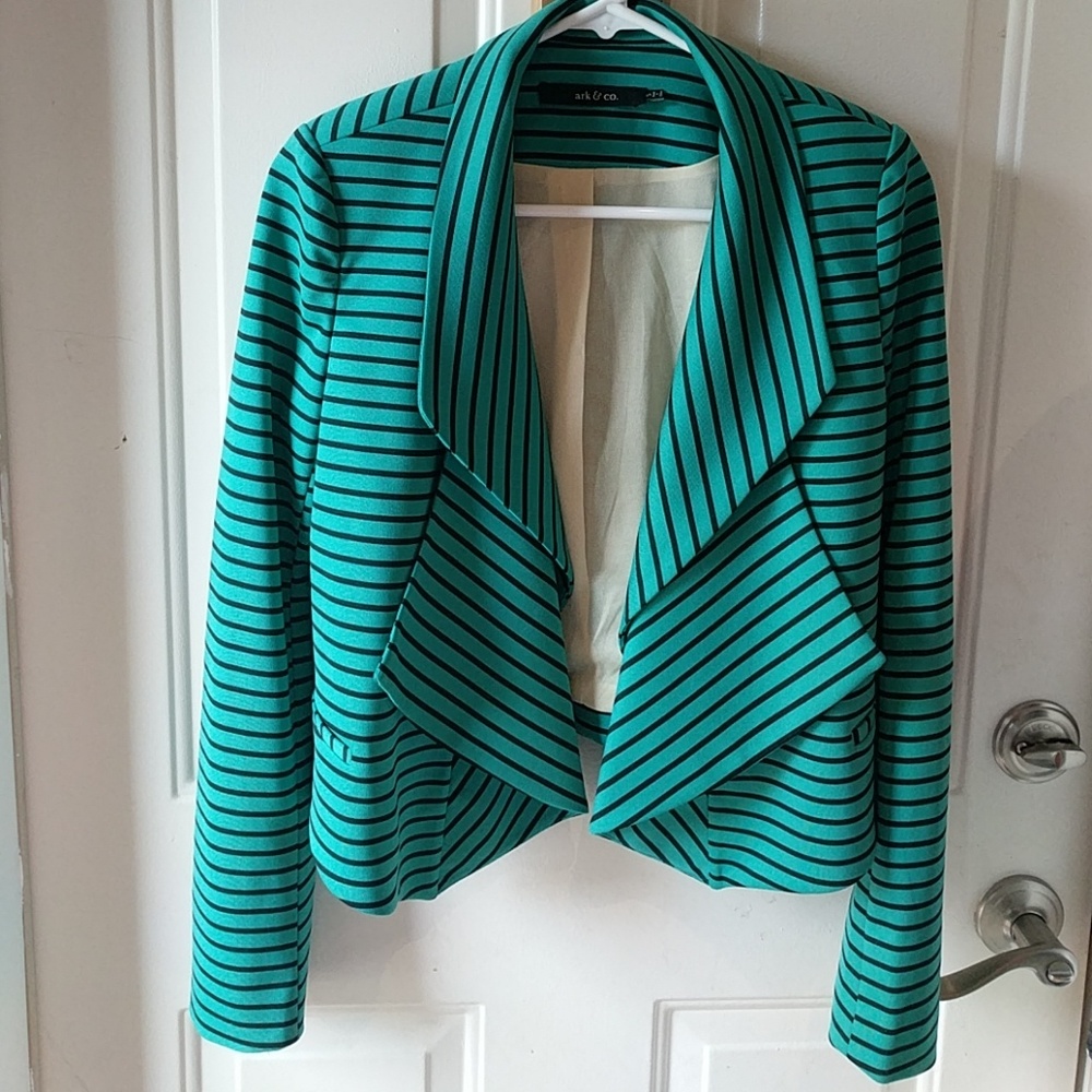❤️ Ark & Co Striped Blazer