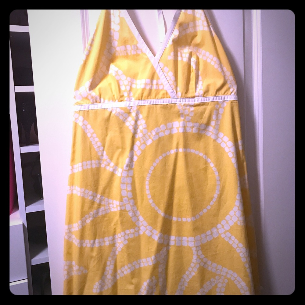 EUC size 10 Lilly Pulitzer halter dress