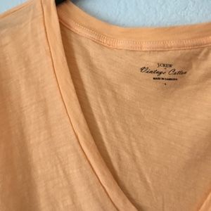J Crew Vintage V Neck T-Shirt