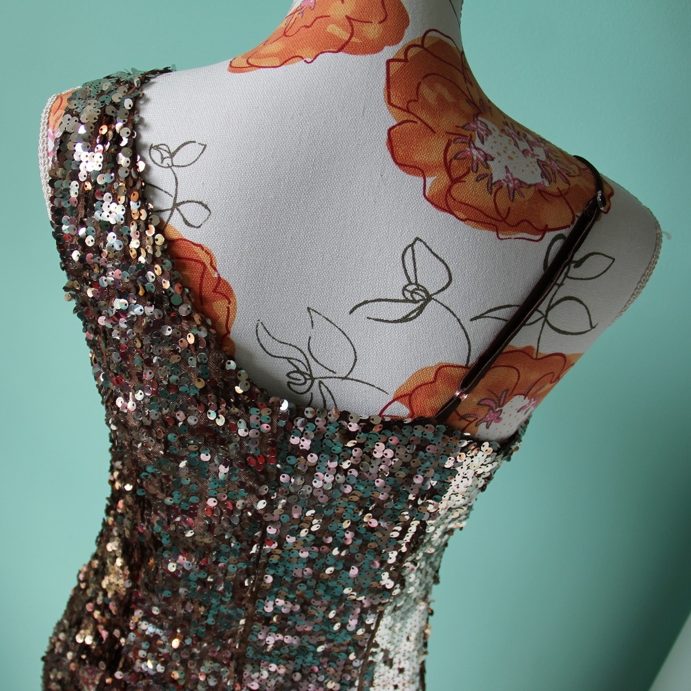 🥕 NWOT Sparkle Party Dress - Picture 4 of 8
