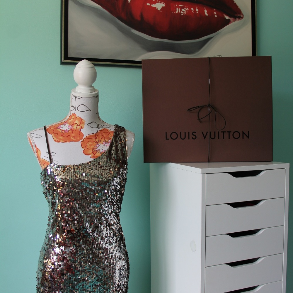 🥕 NWOT Sparkle Party Dress - Picture 7 of 8