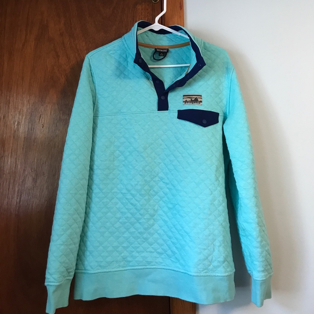 Quilted Patagonia sweater