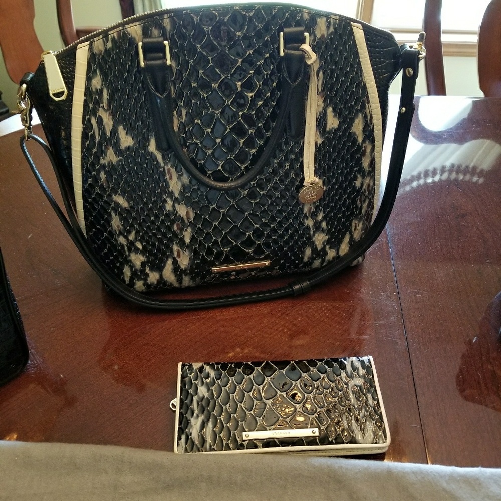 Brahmin purse w/ wallet