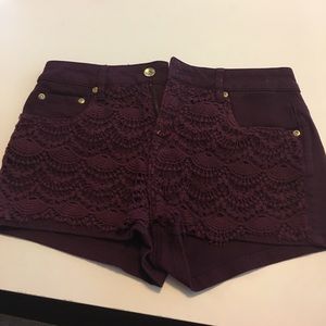 Maroon Shorts