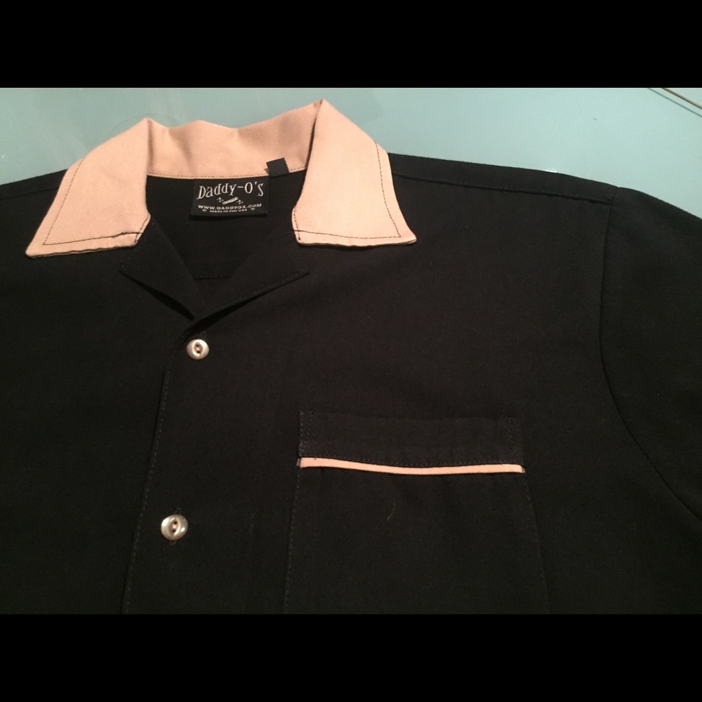 Daddy-O's bowling shirt