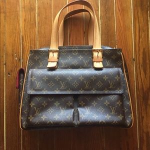 Louis Vuitton vintage tote with monogram
