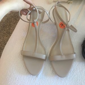 Calvin Klein Nude Heels