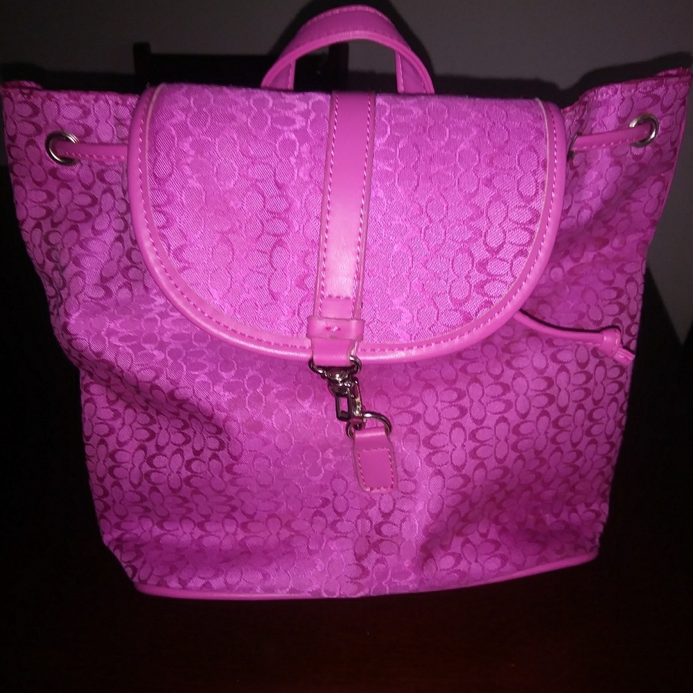 Coach Backpack Purse