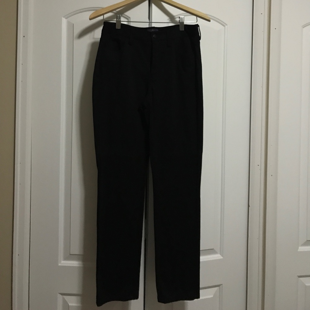 NYDJ black stretch dress pants - Size 4