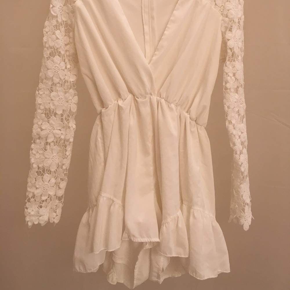 Darling lace romper