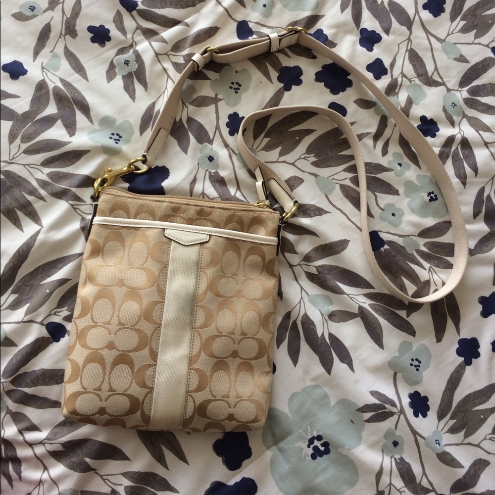 Coach Tan Crossbody