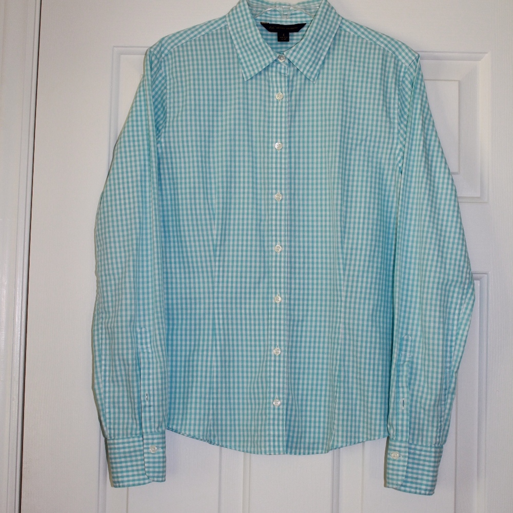 Brooks Brothers Blue Gingham Button-down