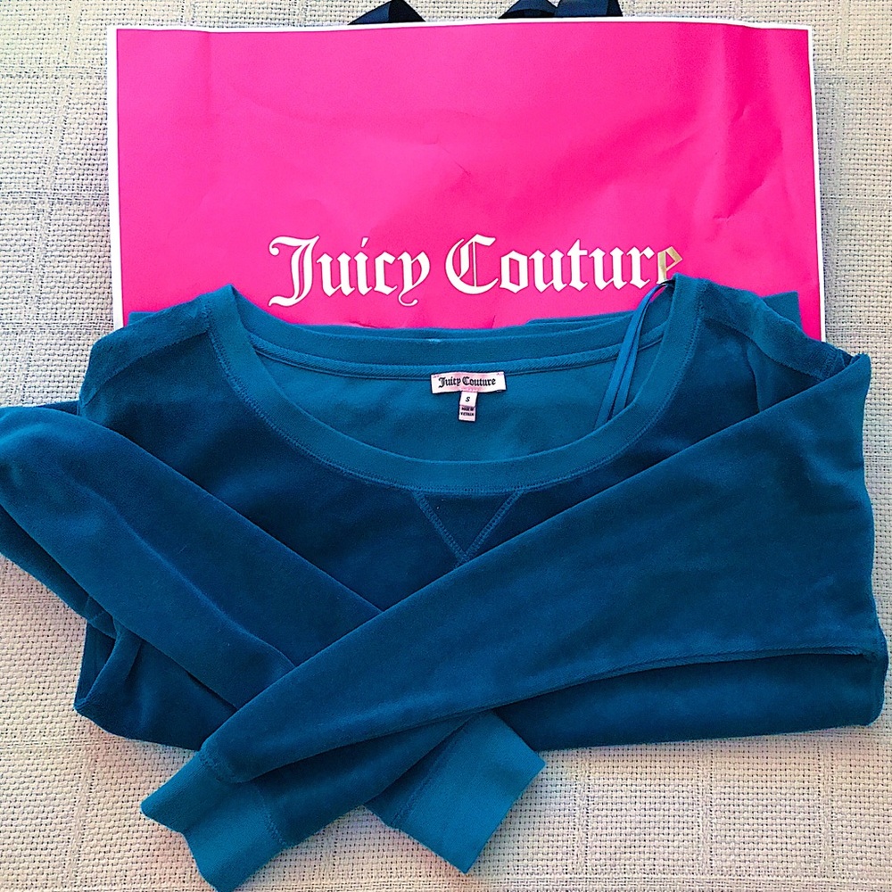 JUICY COUTURE PULLOVER CREWNECK SWEATER