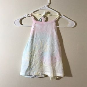 Pastel Tie-dye Crop Top