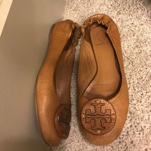 Tory Burch 'Reva' Ballet Leather Flats