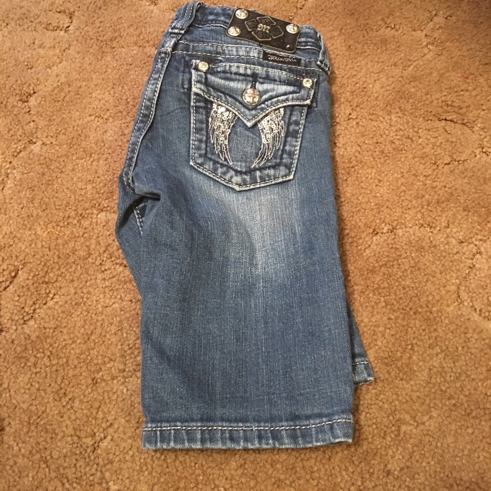 Miss Me Bermuda Shorts