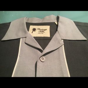 Vintage Silk brand bowling shirt