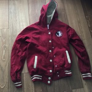 Florida State University letterman jacket